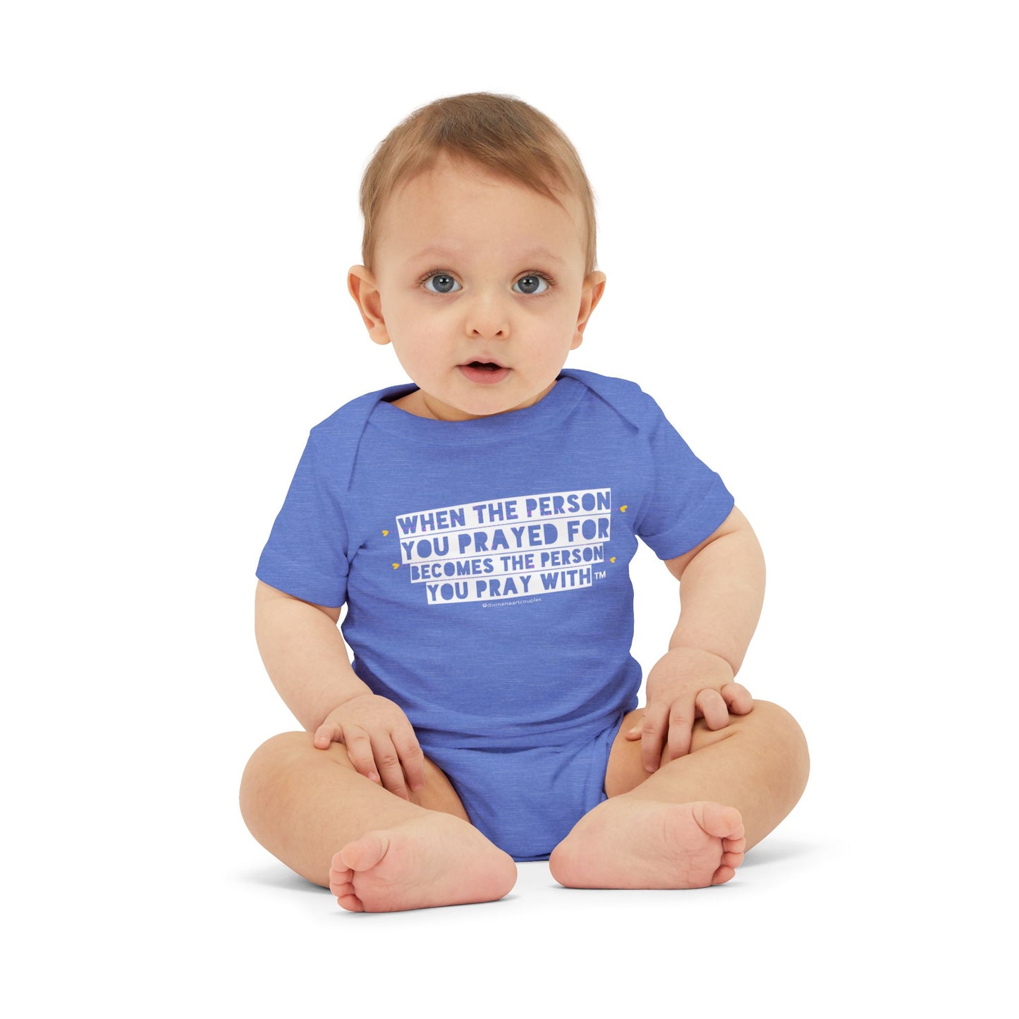 Bold Pray Match with Baby onesie