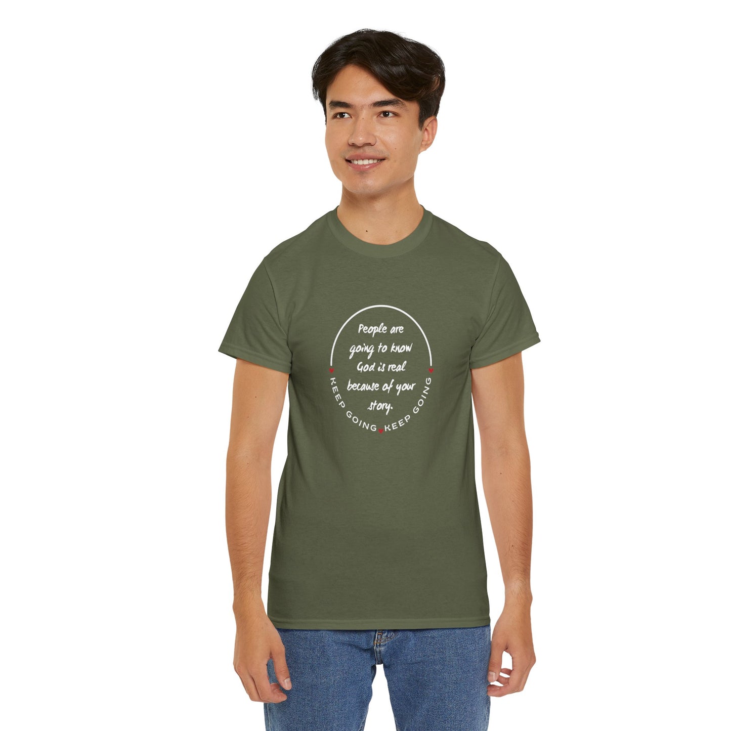 Keep Going - Your Story Heavy Cotton Tee