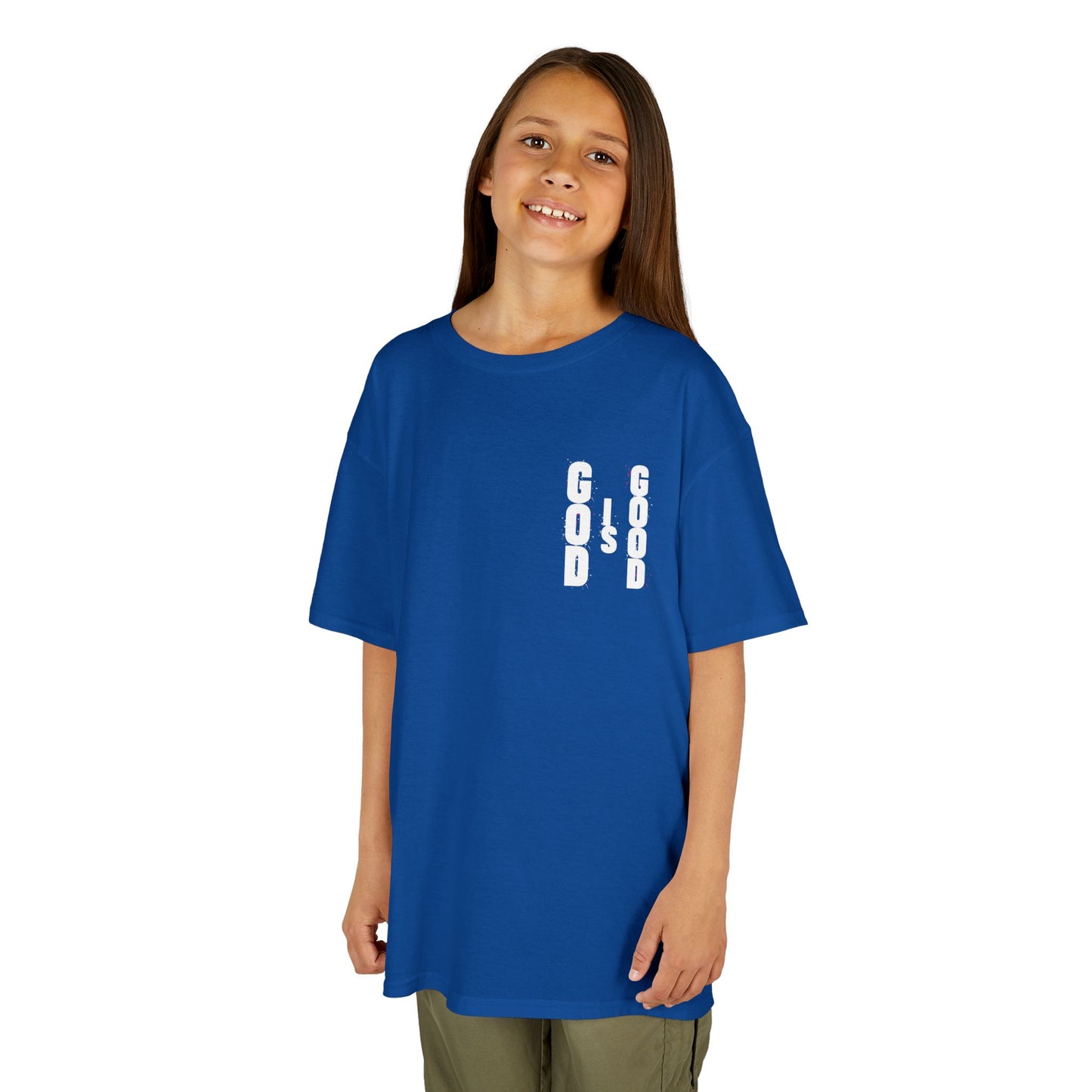 "God is Good" - Youth T-Shirt (back and front)