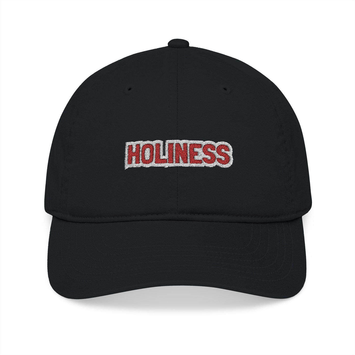 HOLINESS Embroidered Organic Baseball Cap
