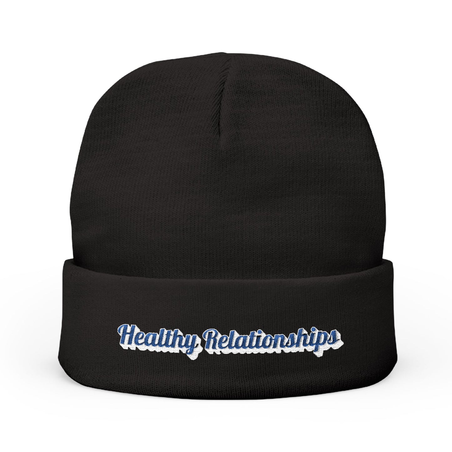 "Healthy Relationships" Knit Beanie hat