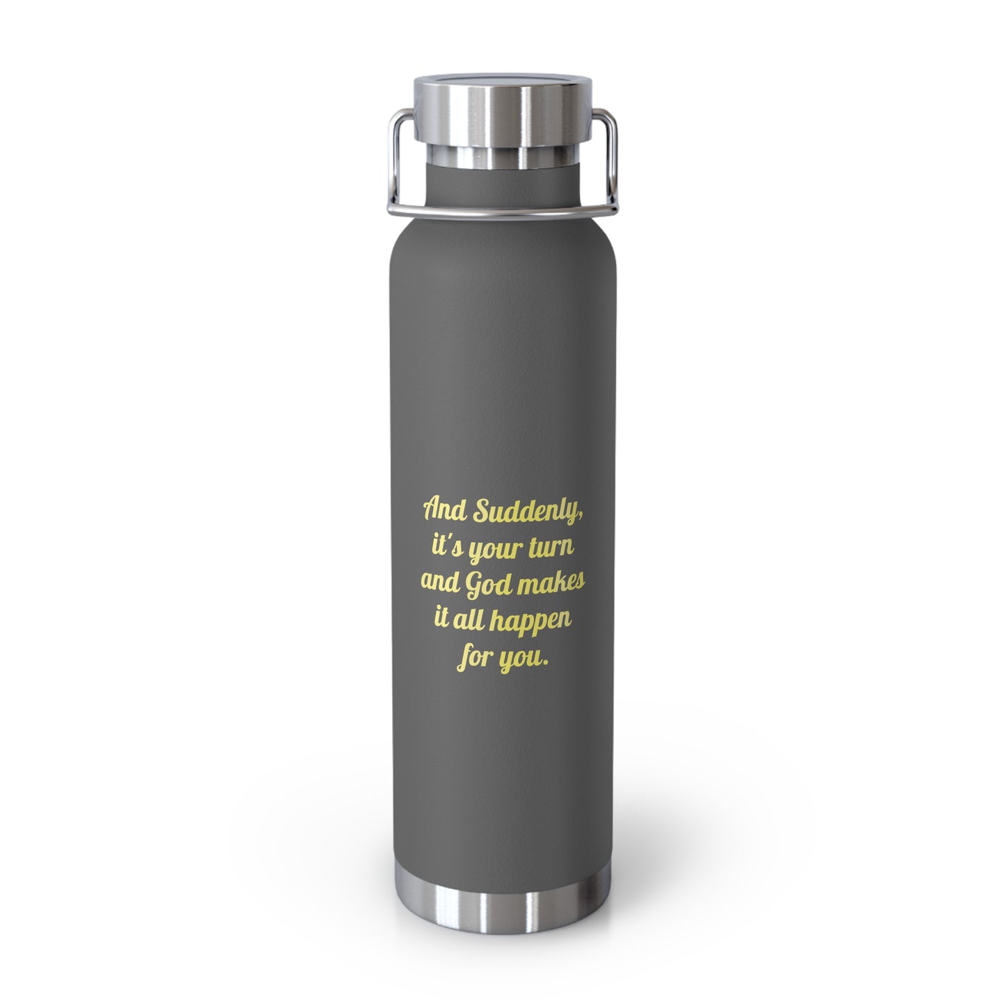 Suddenly Copper Insulated Water Bottle - 22oz