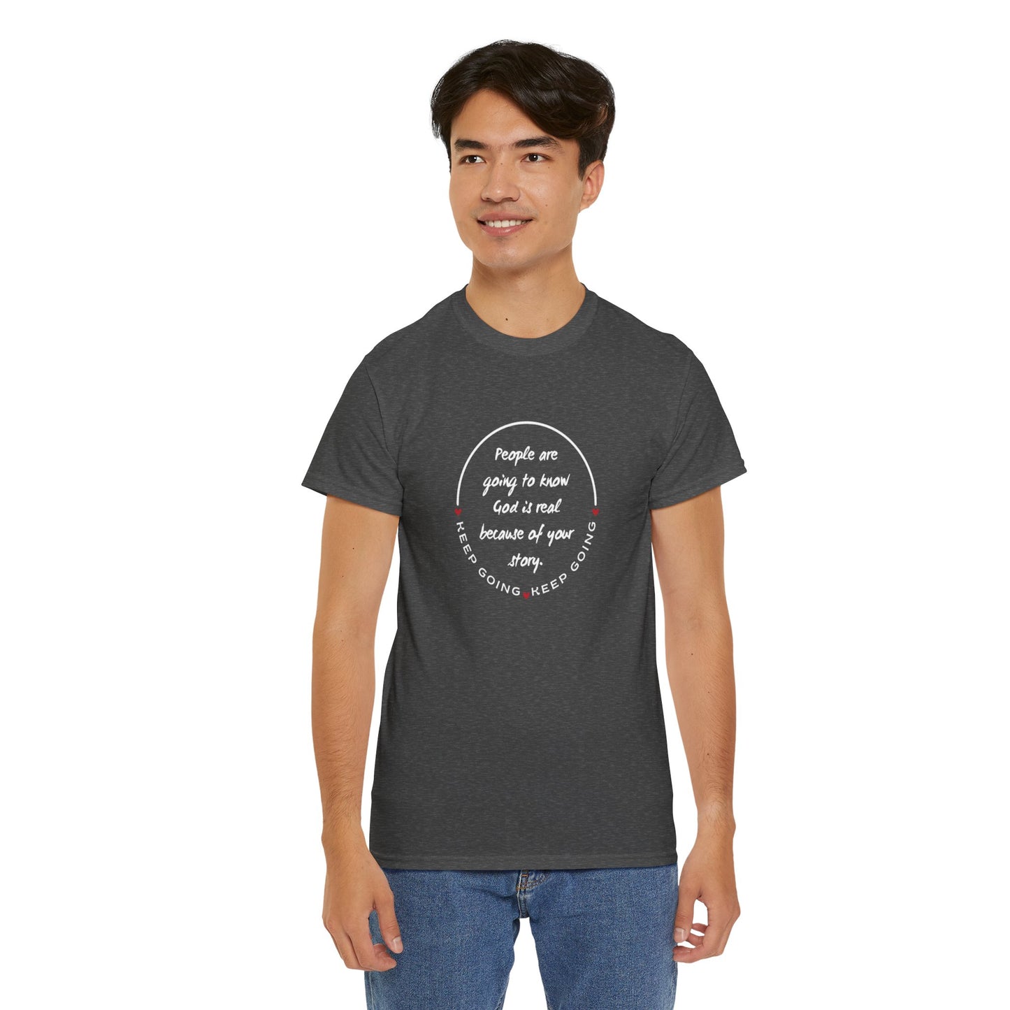 Keep Going - Your Story Heavy Cotton Tee