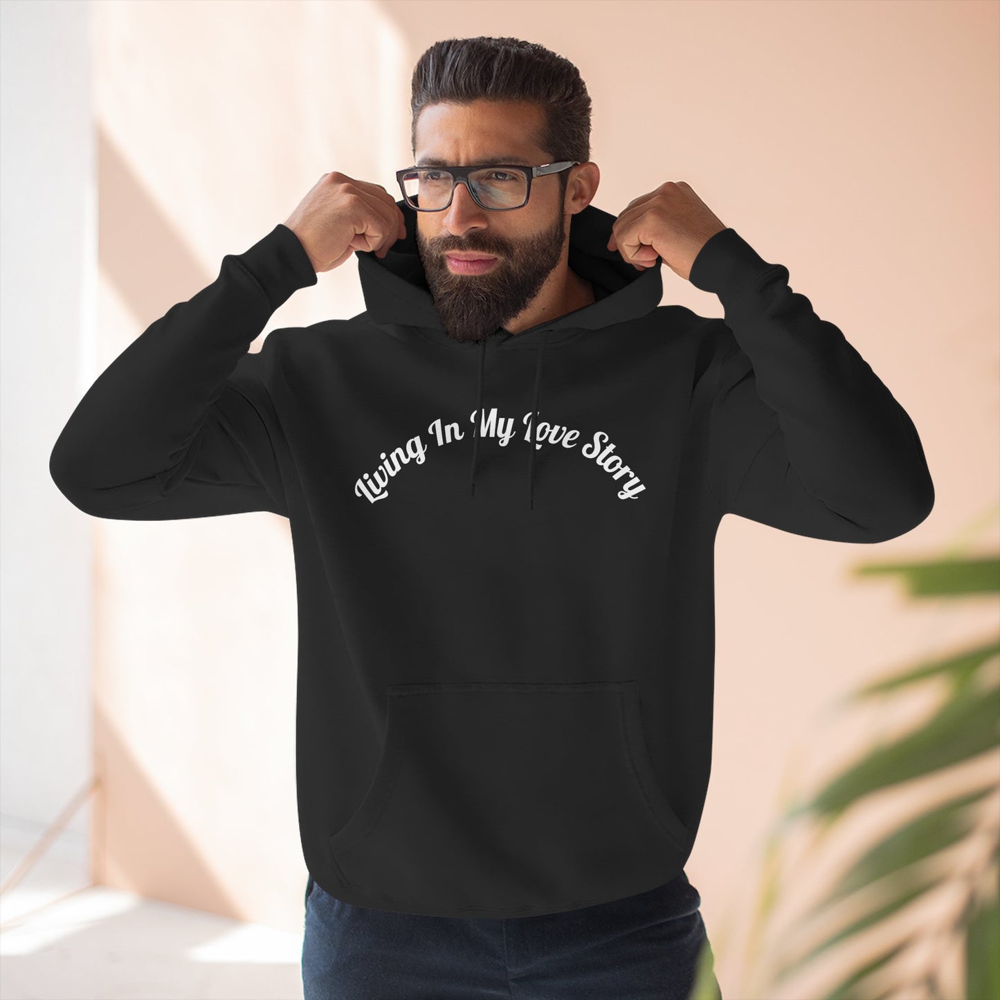 "Living In My Love Story" Pullover Hoodie