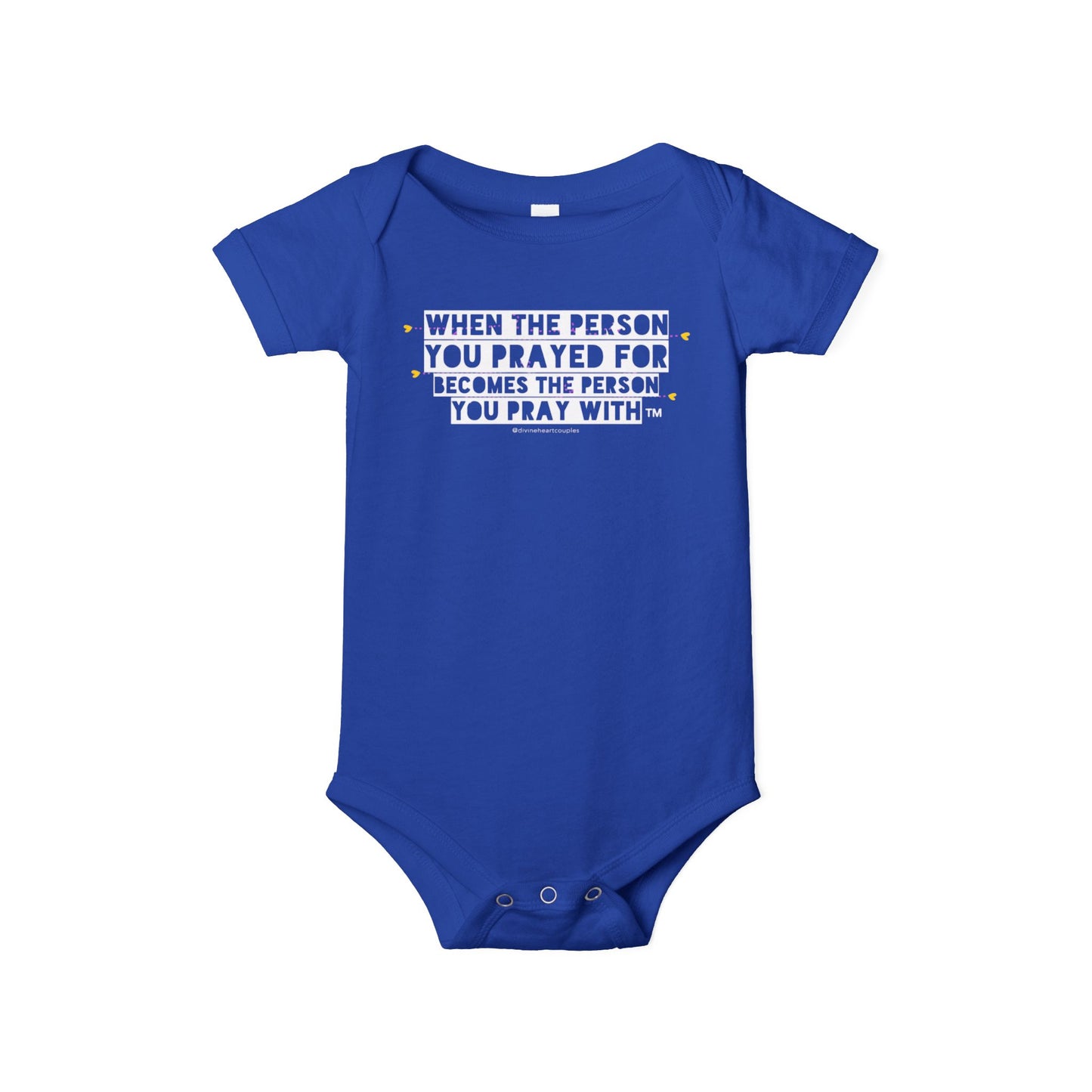 Bold Pray Match with Baby onesie