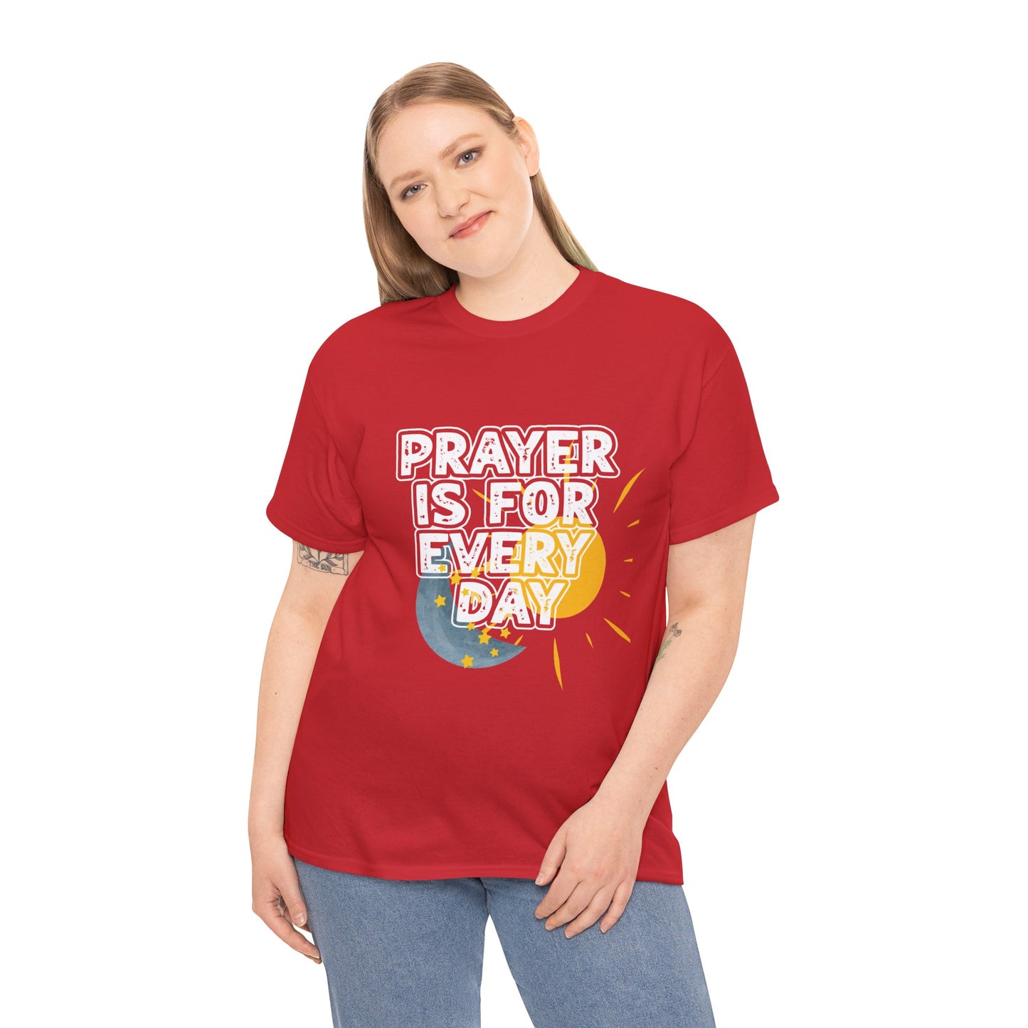 "Prayer is For Every Day" Sun & Moon t-shirt