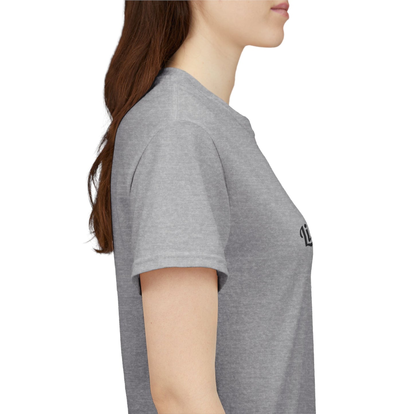 "Living In My Love Story" simple design tee