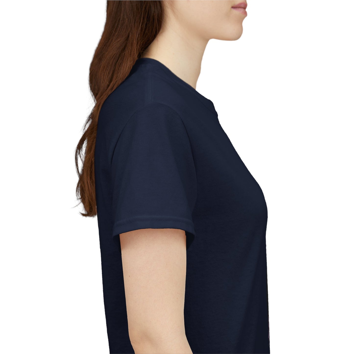 Romance novel walking billboard t-shirt