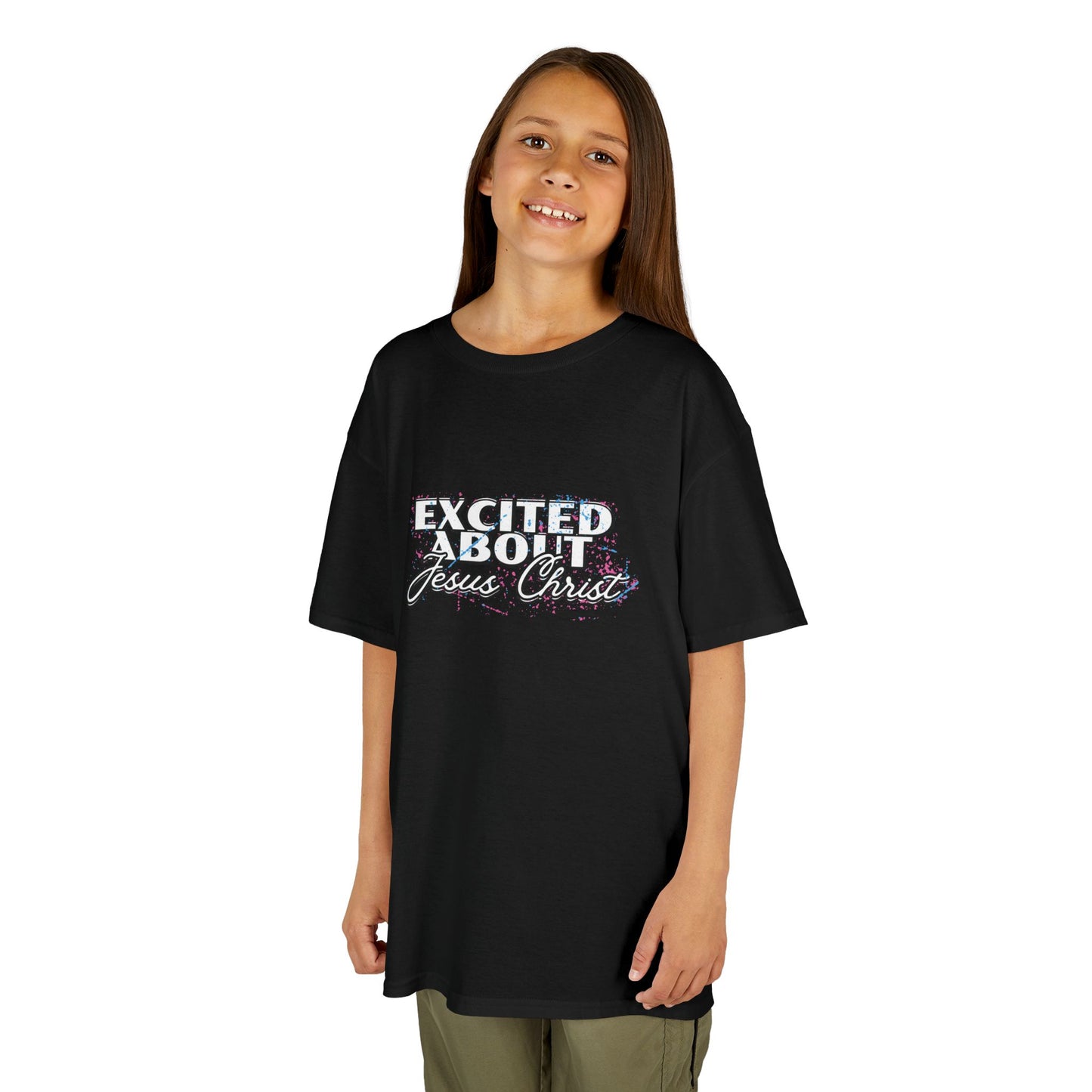 "Excited About Jesus Christ" Youth t-shirt