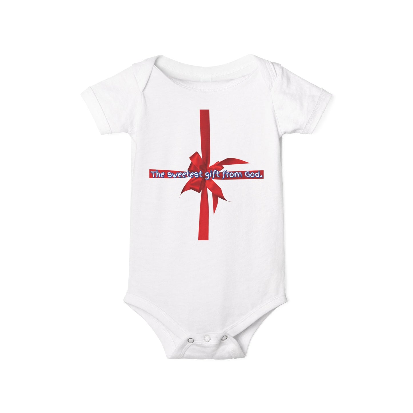 "The Sweetest Gift From God" Baby Onesie