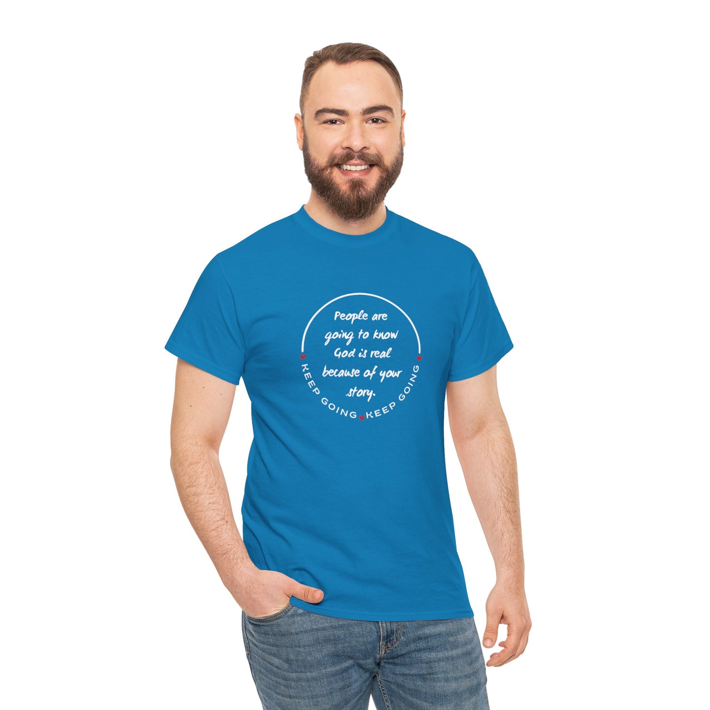 Keep Going - Your Story Heavy Cotton Tee