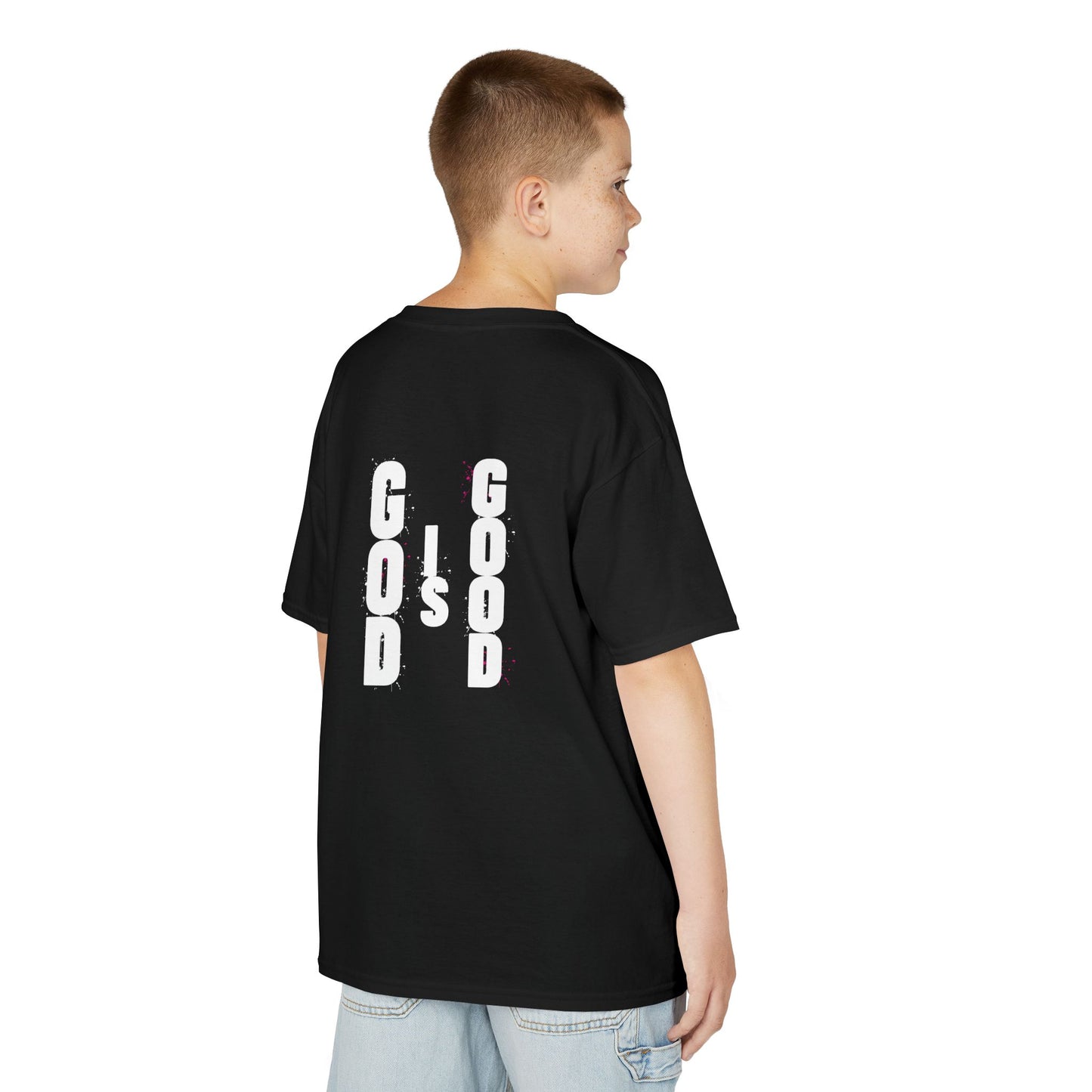 "God is Good" - Youth T-Shirt (back and front)