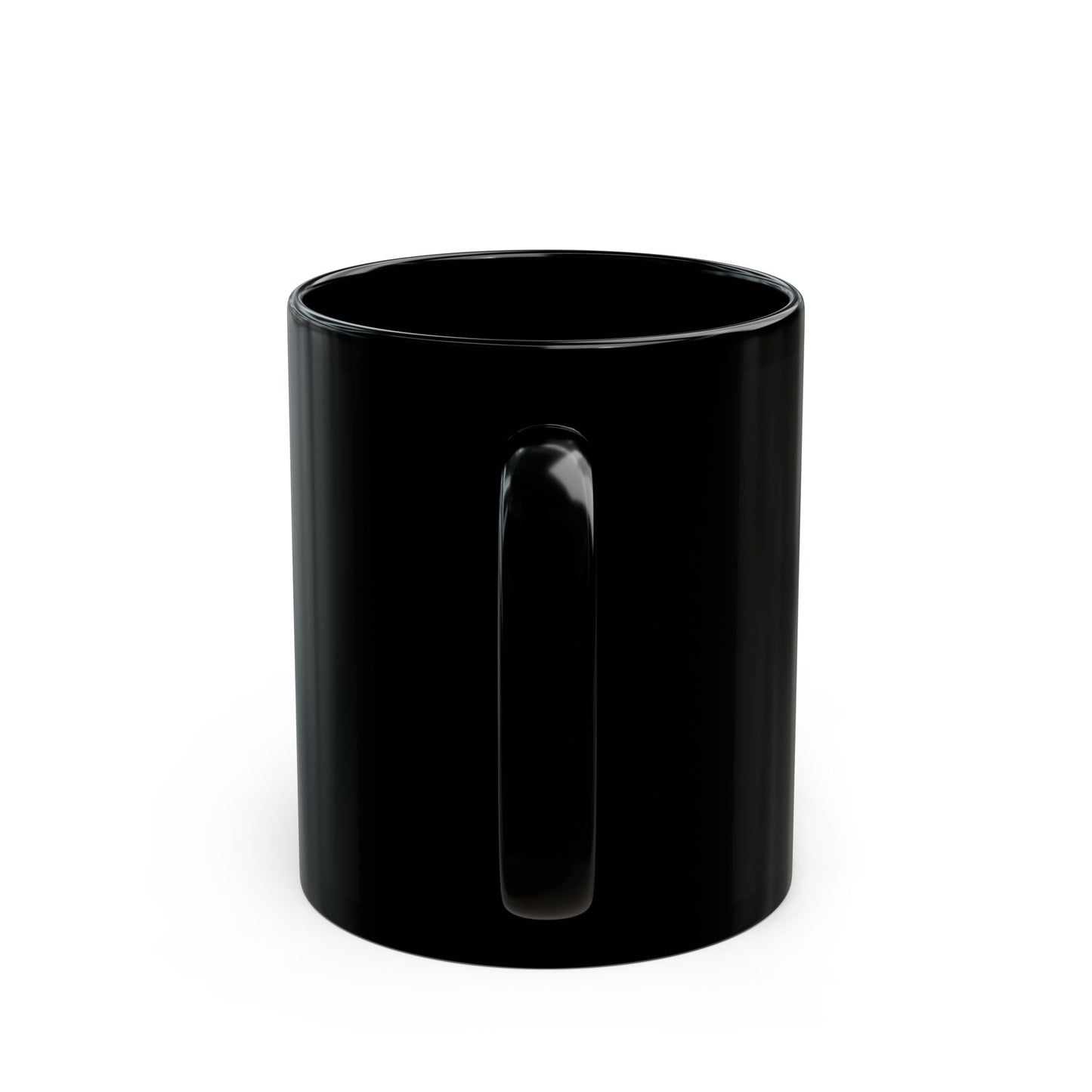 "Loved" Black Mug