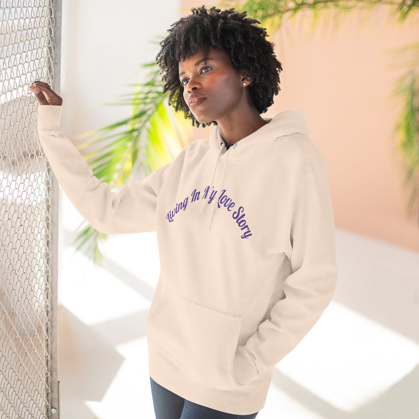 "Living In My Love Story" Pullover Hoodie