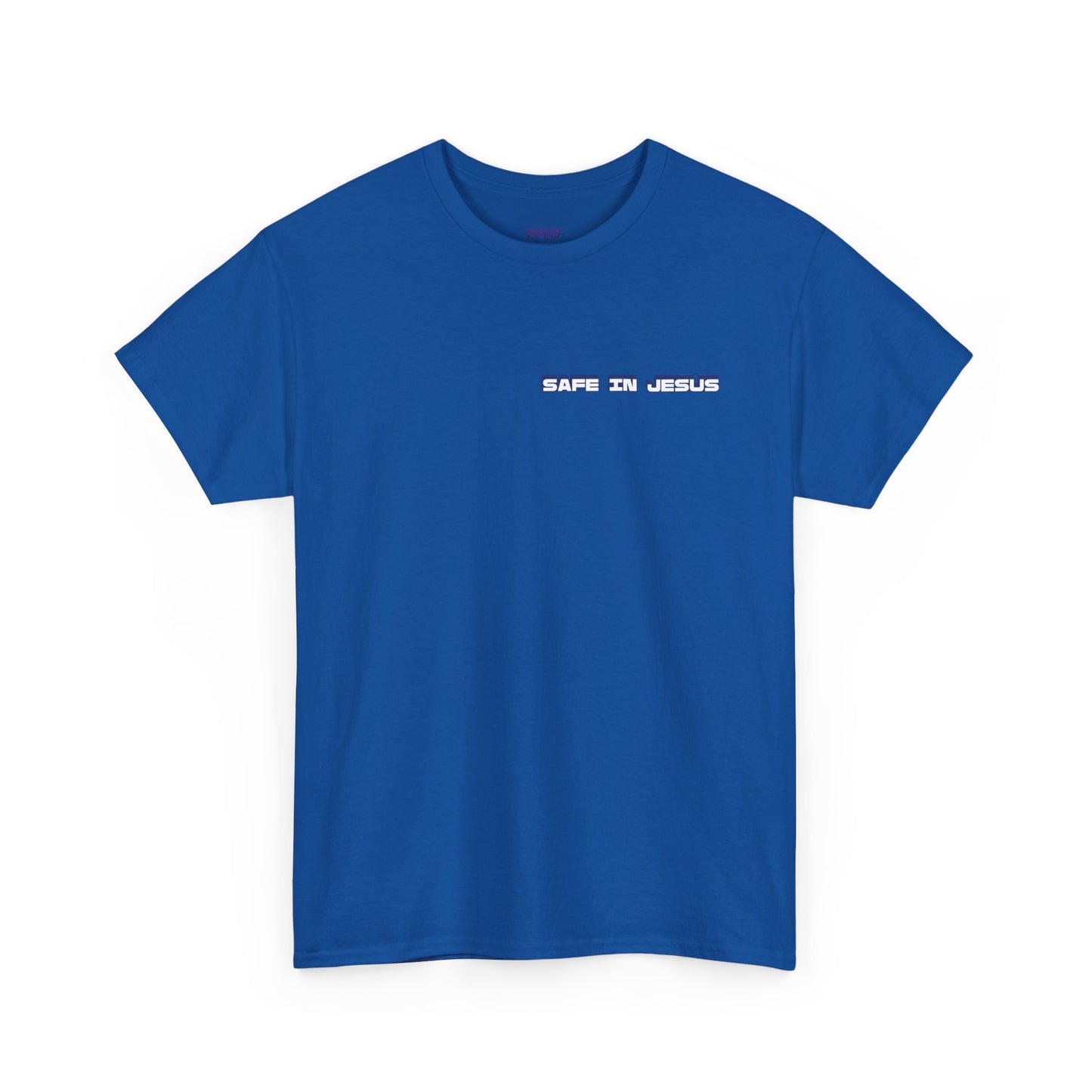 "Safe in Jesus" Heavy Cotton Tee