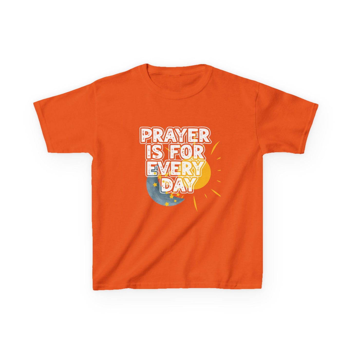 "Prayer is for Every Day" Youth Heavy Cotton T-Shirt