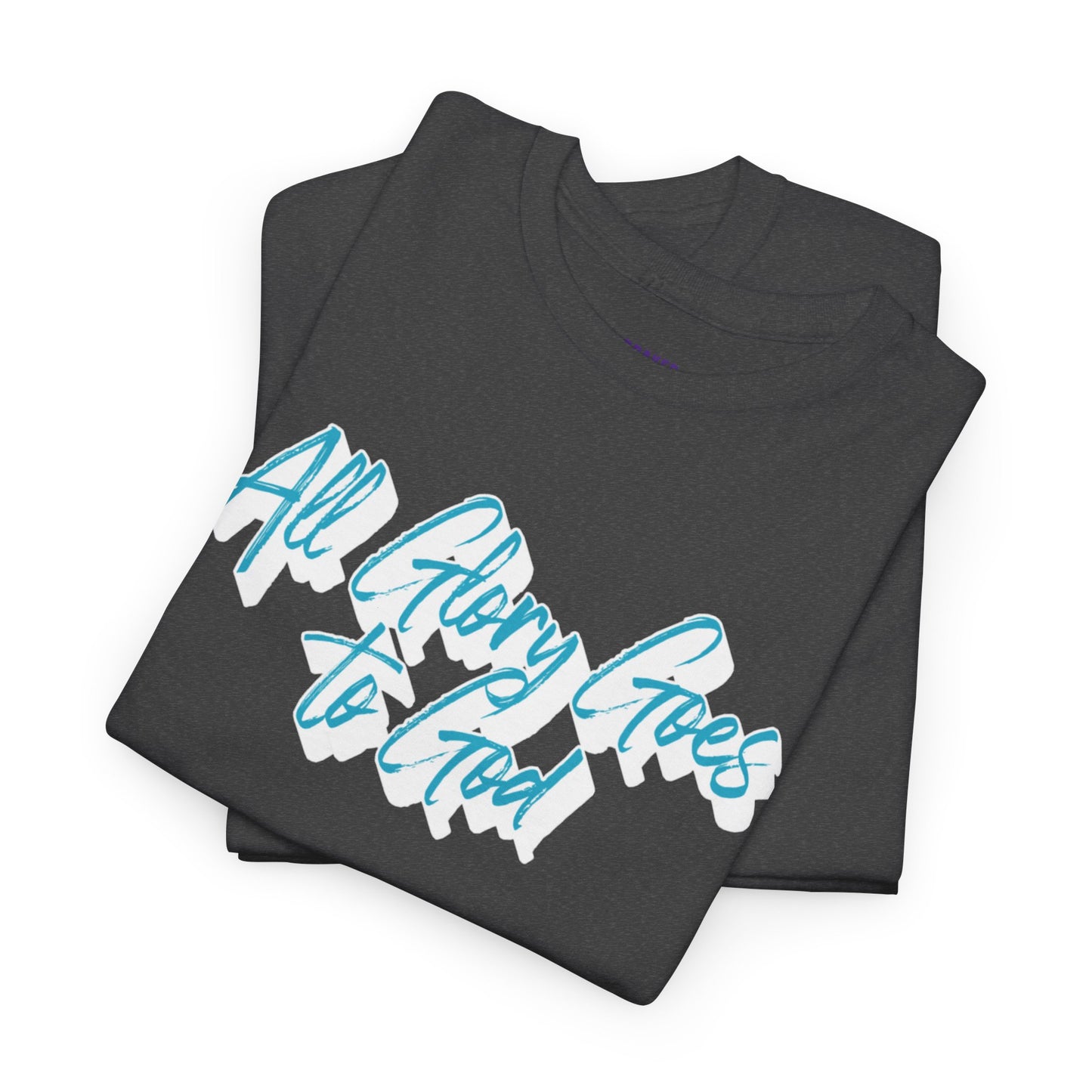 "All Glory Goes to God" Unisex Heavy Cotton Tee