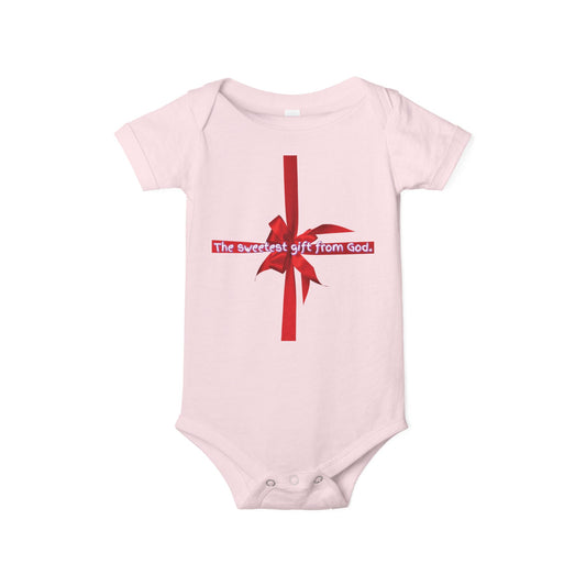 "The Sweetest Gift From God" Baby Onesie