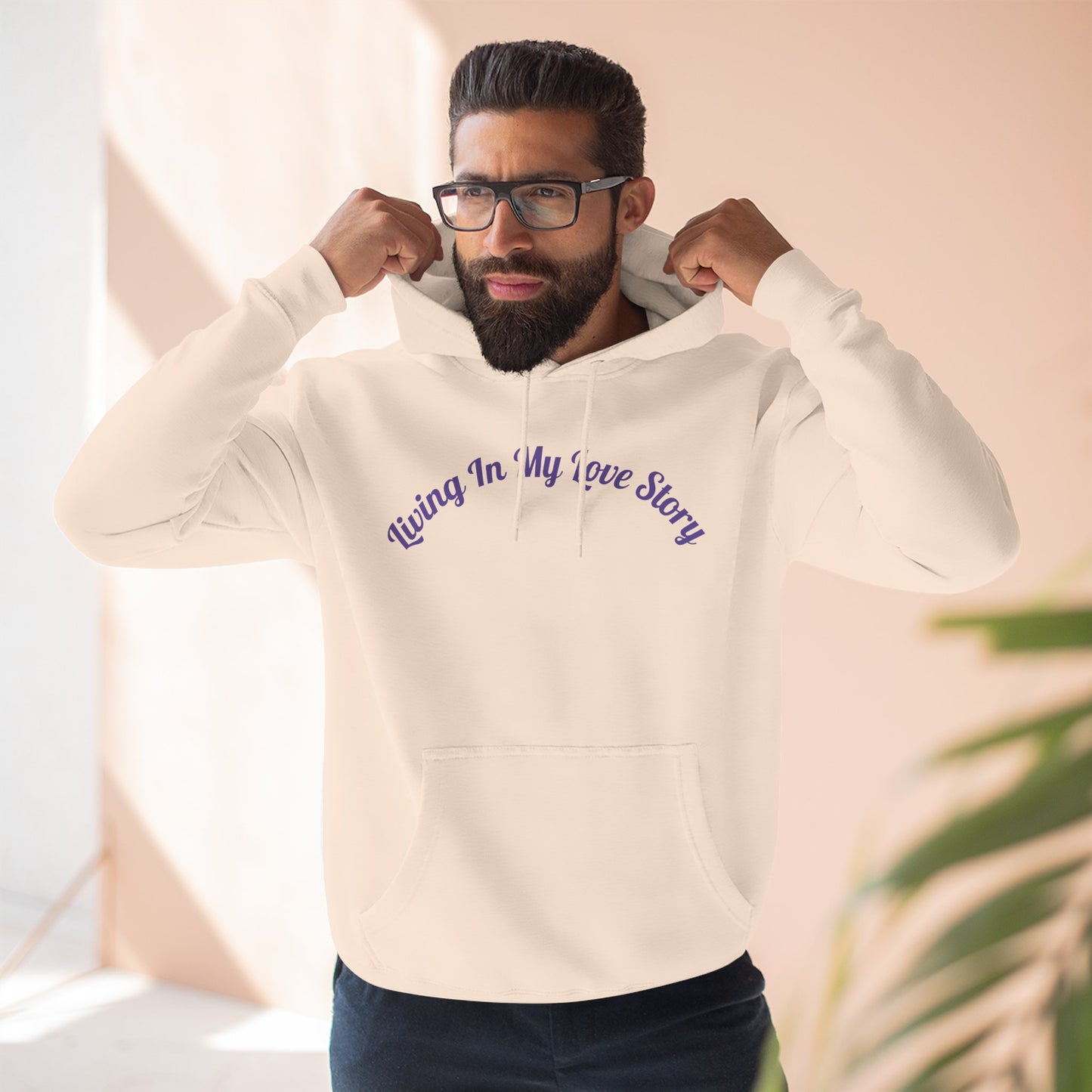 "Living In My Love Story" Pullover Hoodie