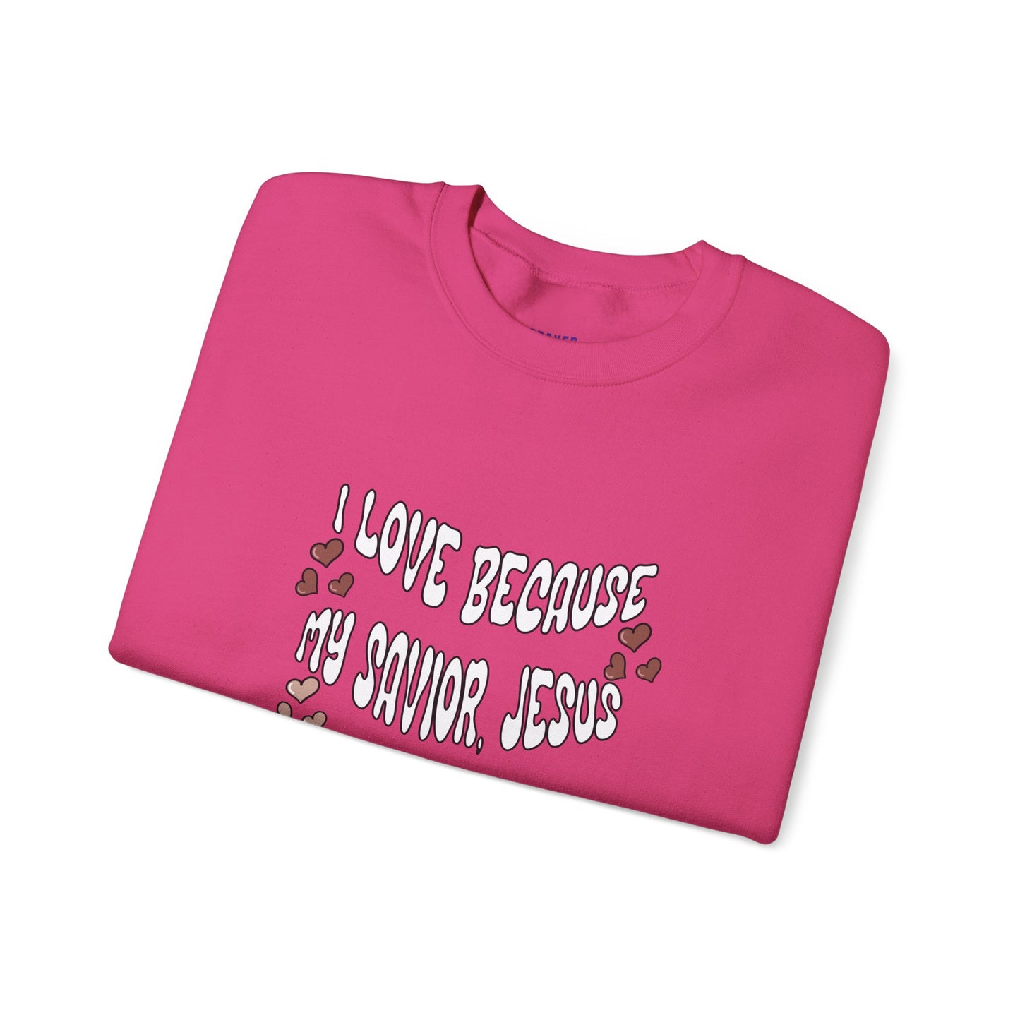 Why I Love - Crewneck Sweatshirt