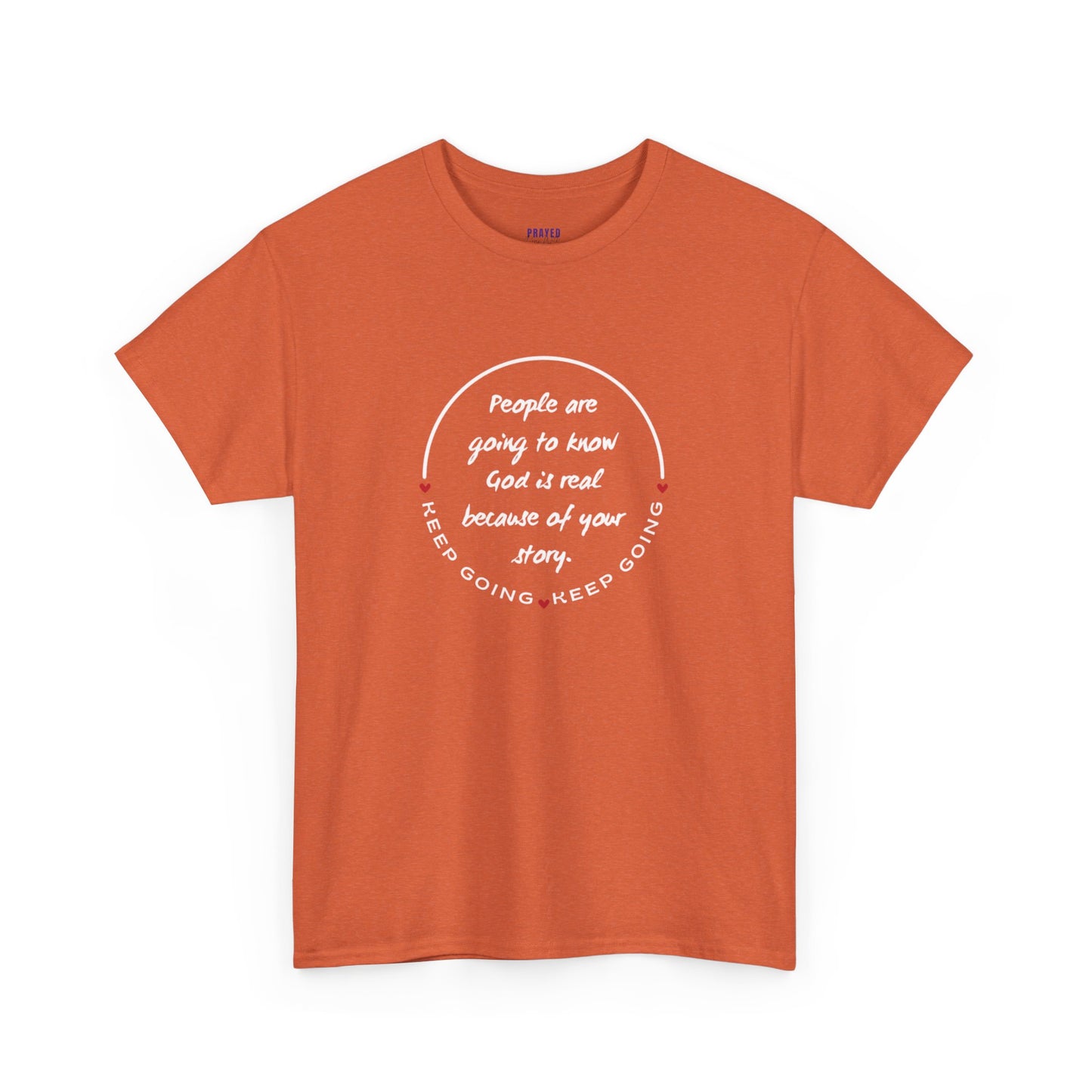 Keep Going - Your Story Heavy Cotton Tee