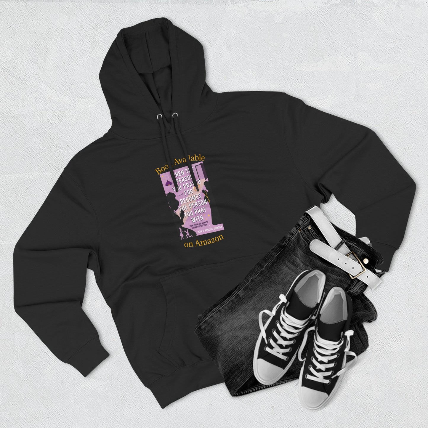 Romance Novel Walking Billboard Hoodie
