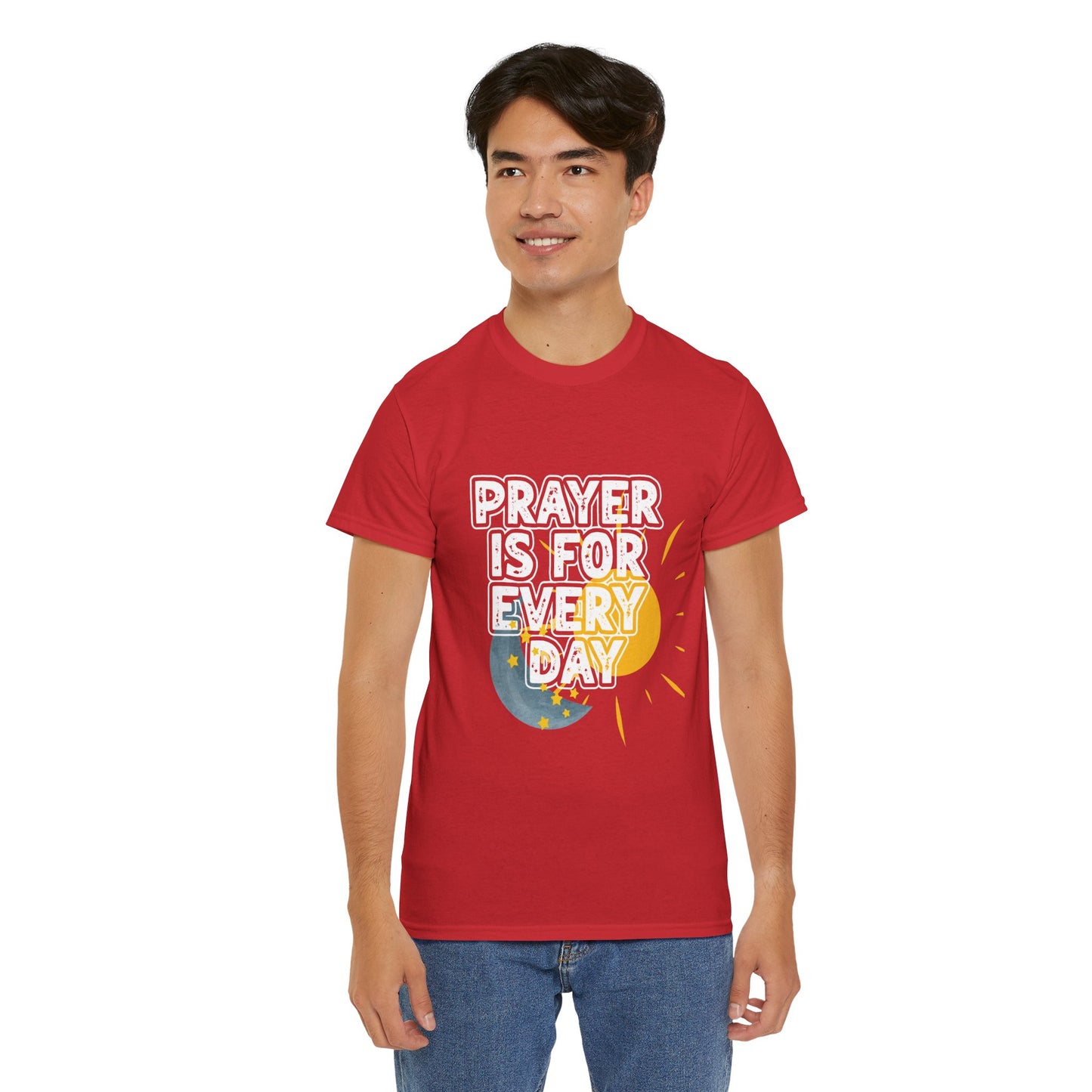 "Prayer is For Every Day" Sun & Moon t-shirt