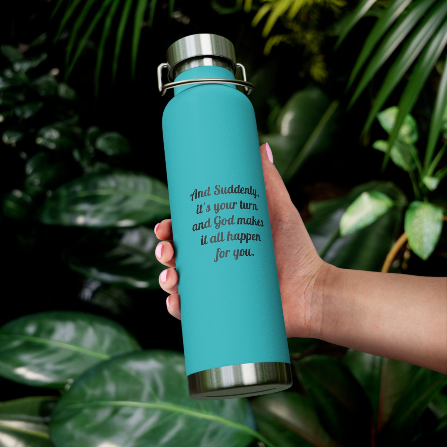Suddenly Copper Insulated Water Bottle - 22oz