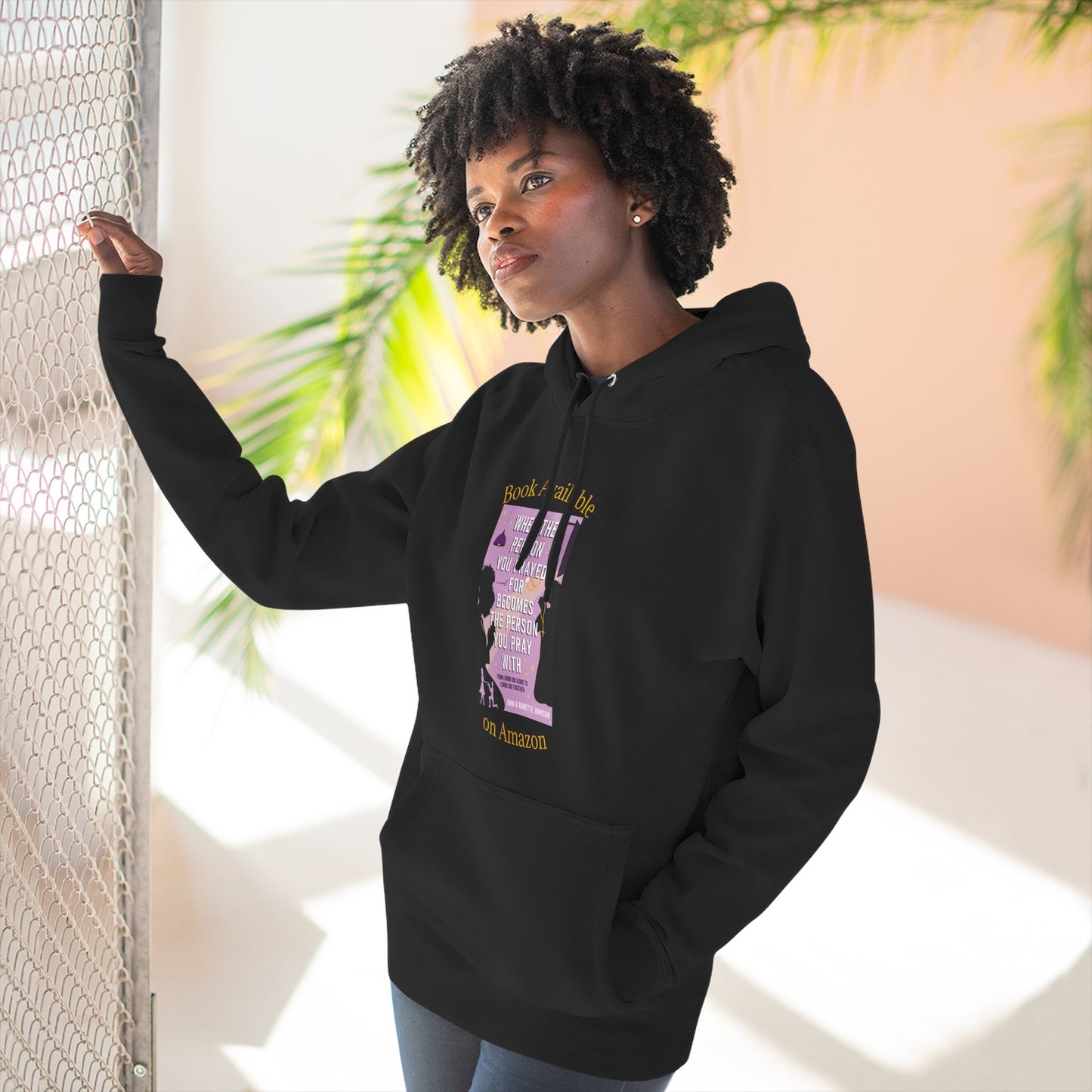 Romance Novel Walking Billboard Hoodie