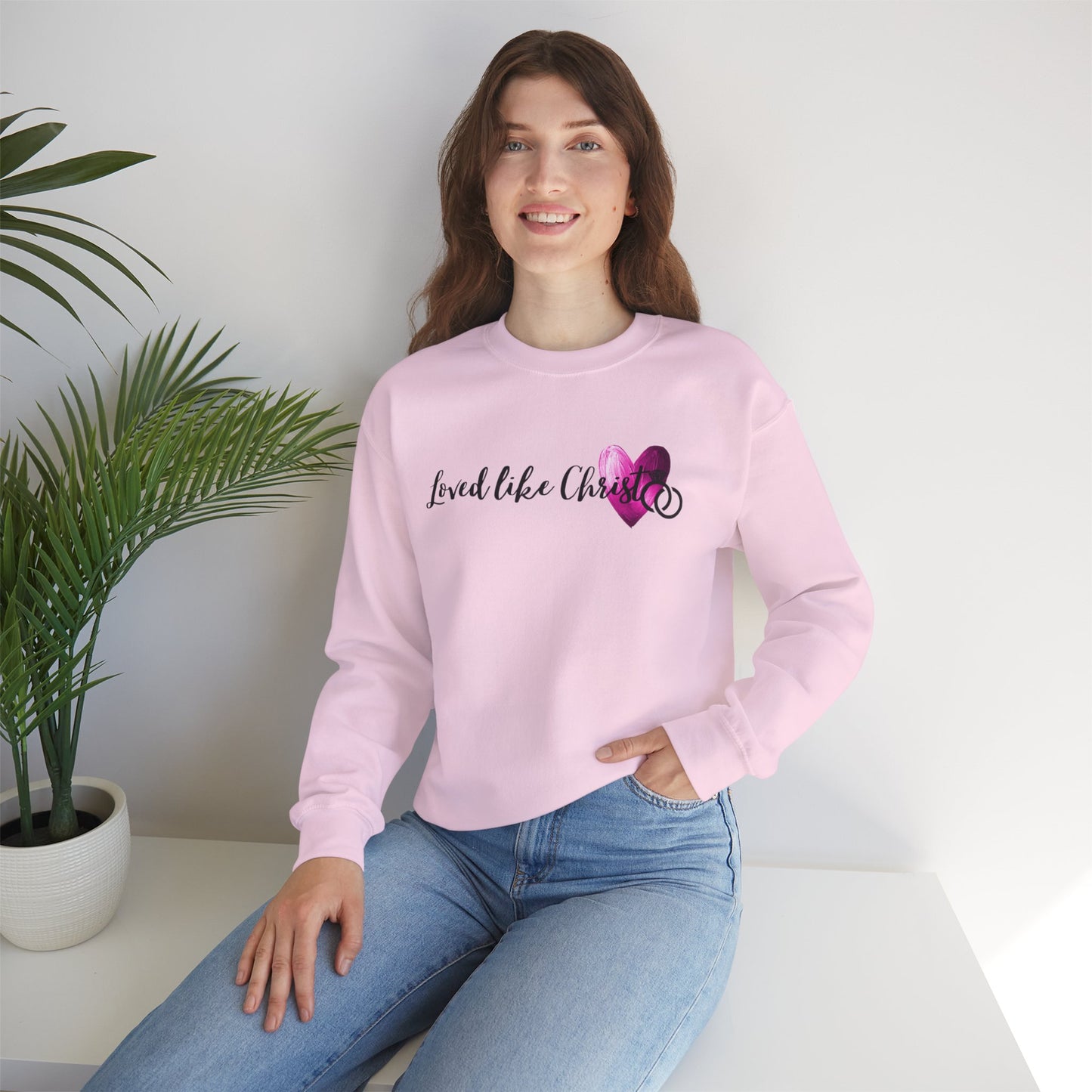 Loved like Christ Crewneck Sweatshirt