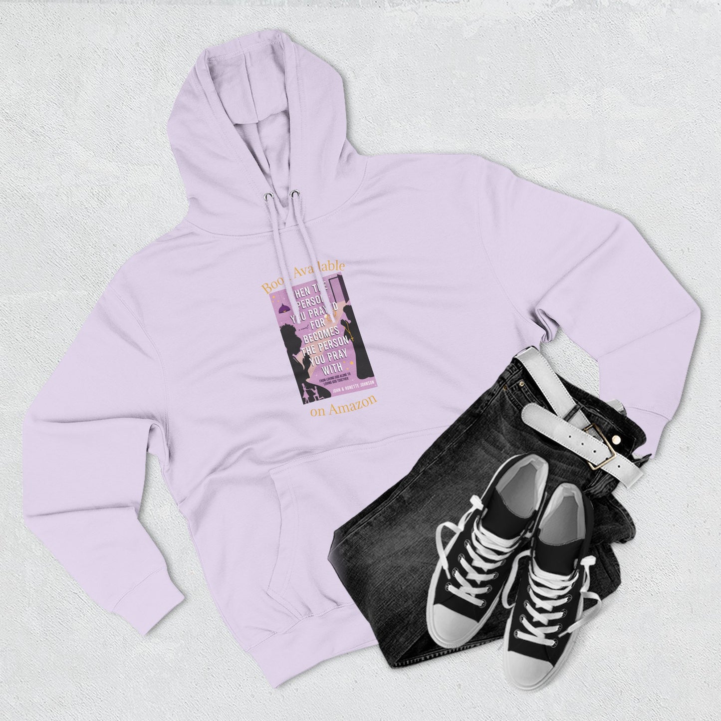 Romance Novel Walking Billboard Hoodie