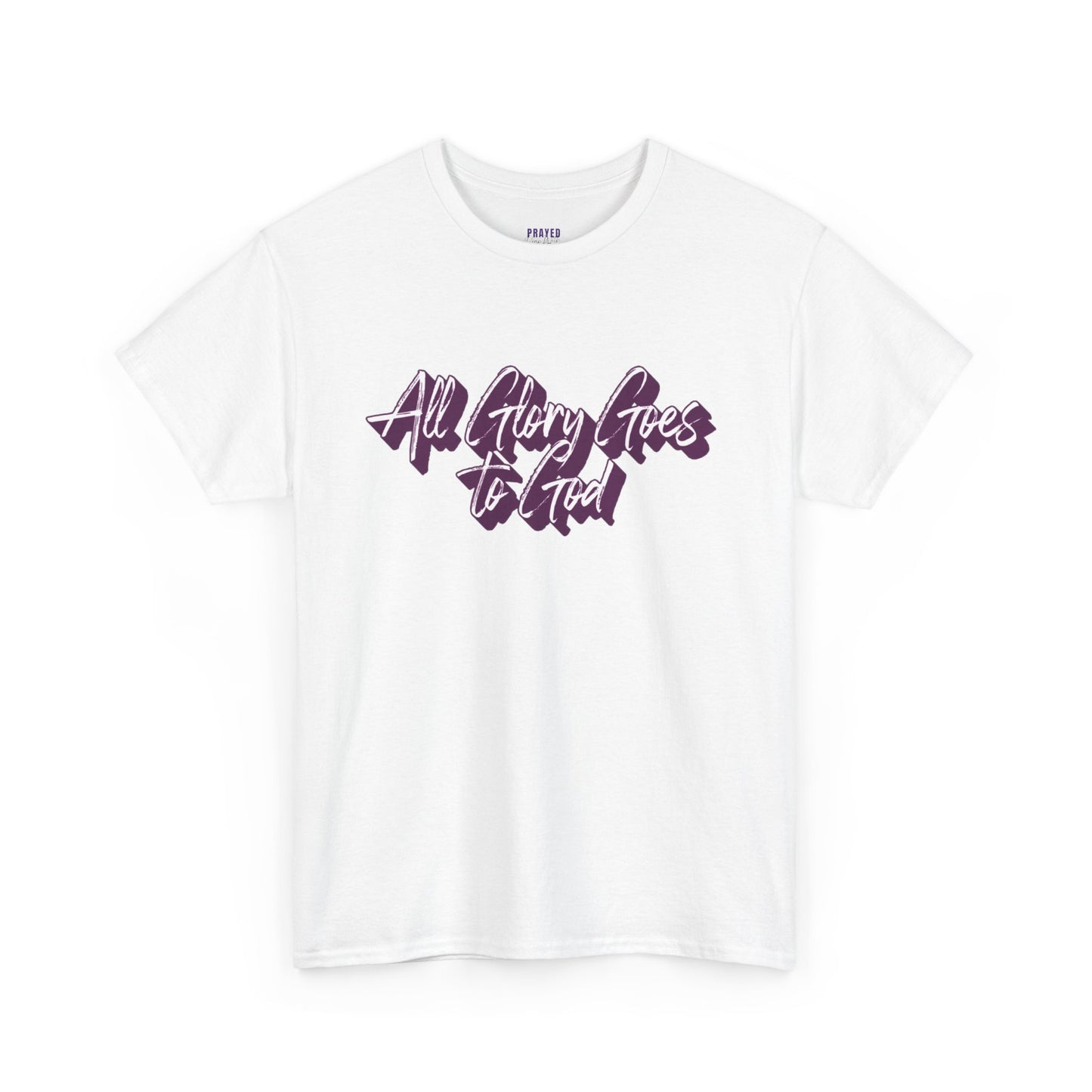 "All Glory Goes to God" Unisex Heavy Cotton Tee