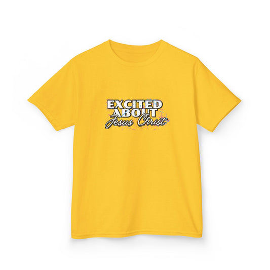 "Excited About Jesus Christ" Youth t-shirt