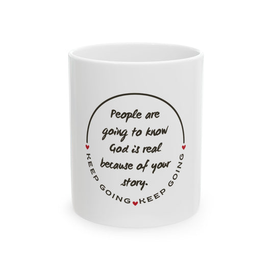 "Keep Going" Mug