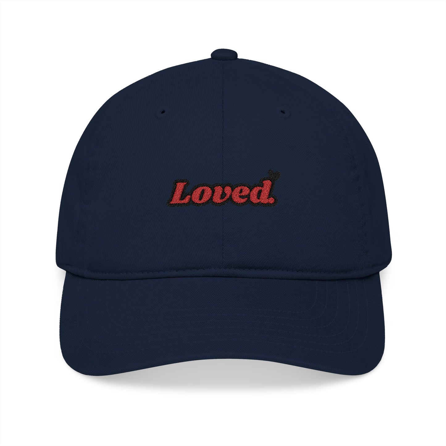 "Loved." Embroidered Cap