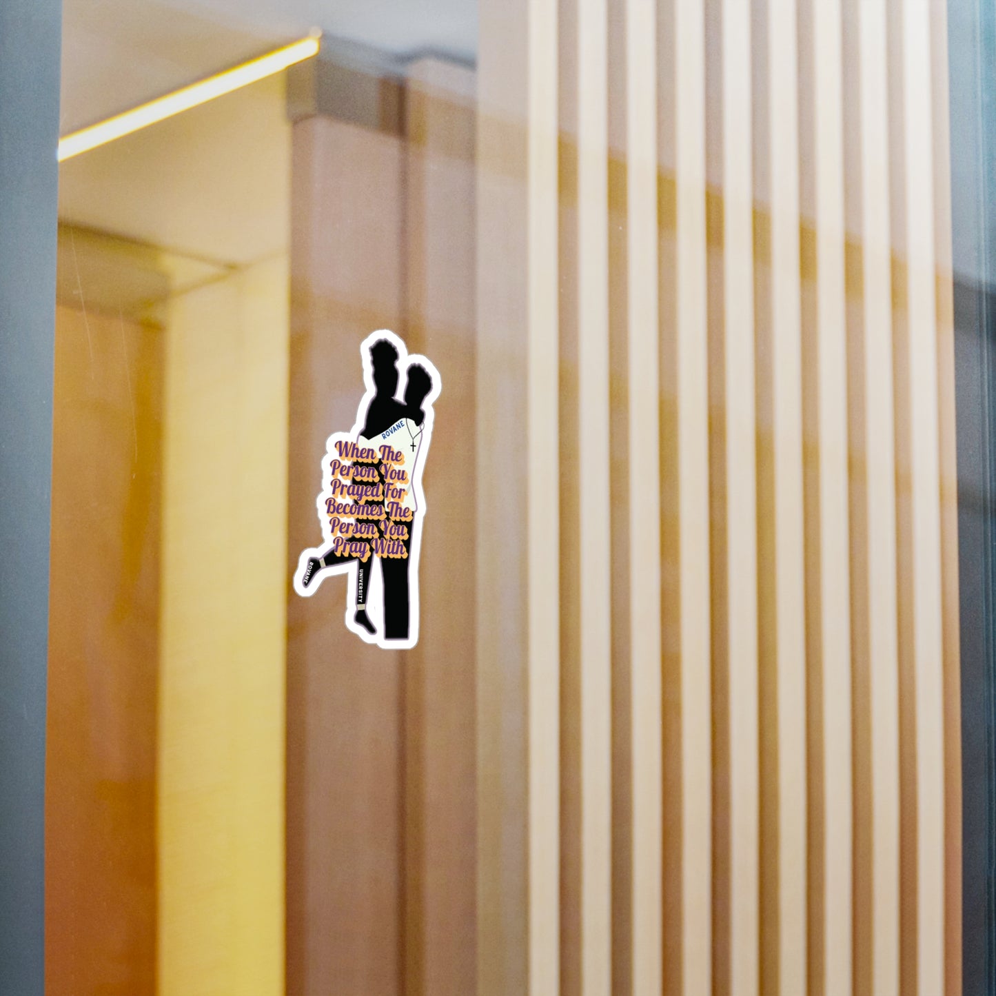 Dem & Narra Romance Novel hugging Stickers