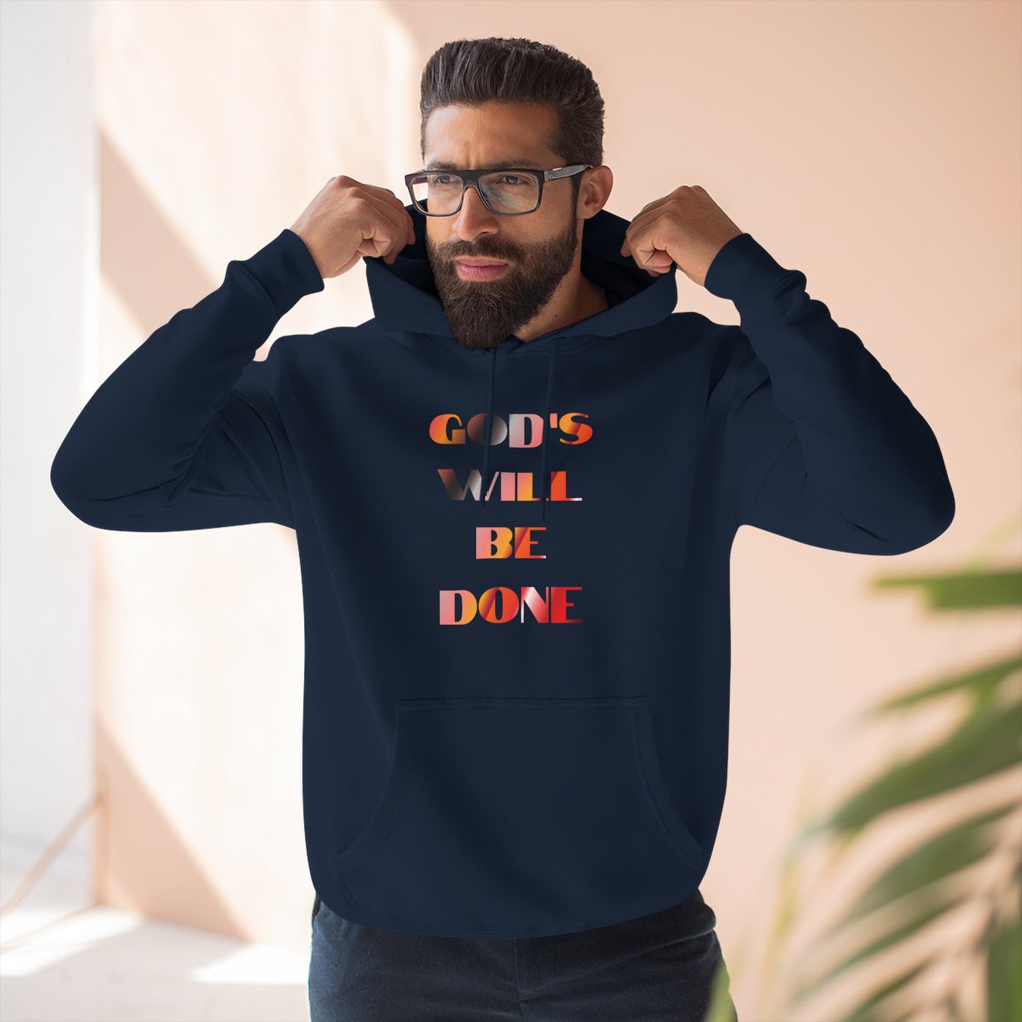 "God's Will Be Done" Pullover Hoodie