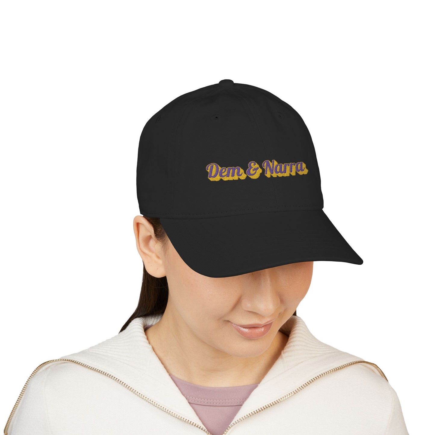 "Dem and Narra" Romance Novel Embroidered Cap