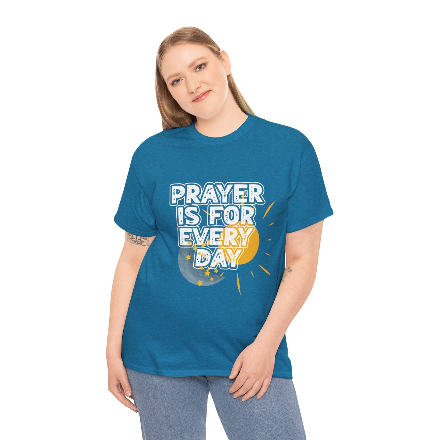 "Prayer is For Every Day" Sun & Moon t-shirt