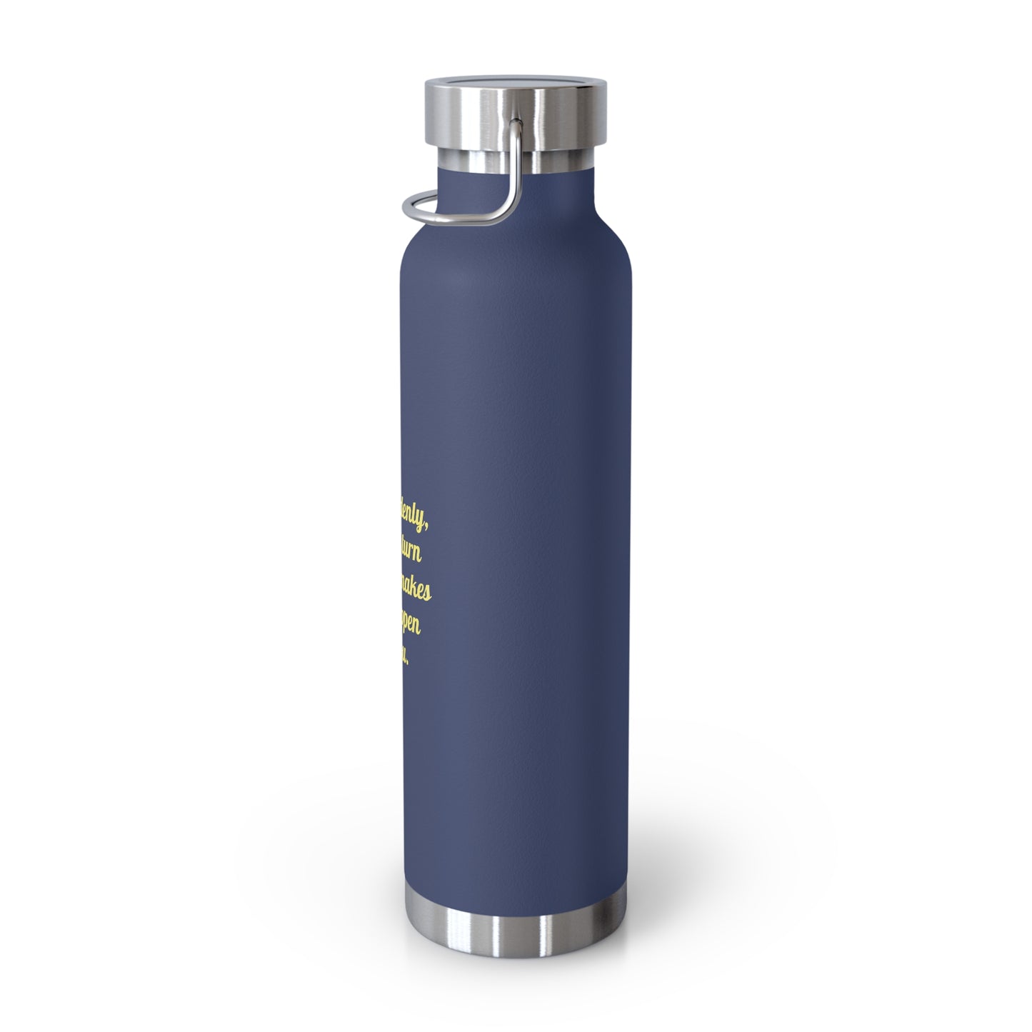 Suddenly Copper Insulated Water Bottle - 22oz