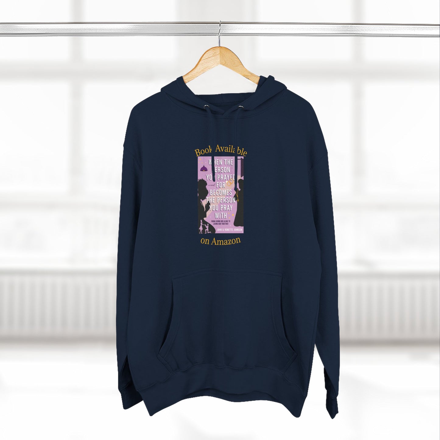 Romance Novel Walking Billboard Hoodie