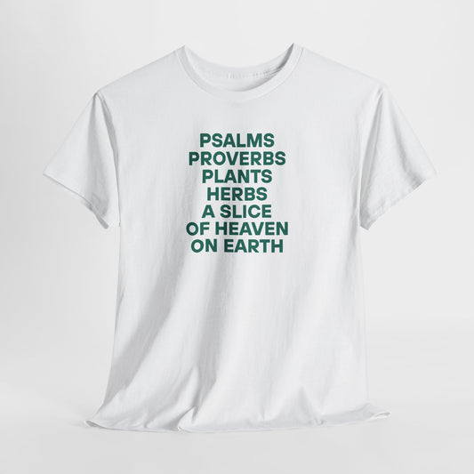 "Psalms, Proverbs, Herbs" Tee