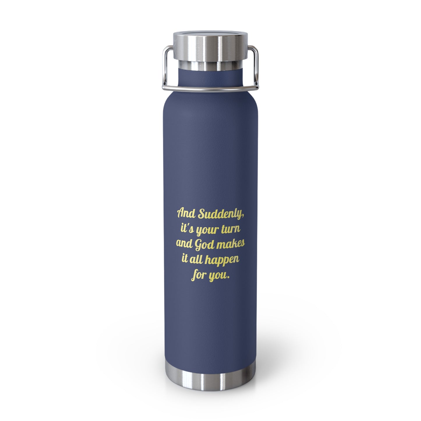 Suddenly Copper Insulated Water Bottle - 22oz