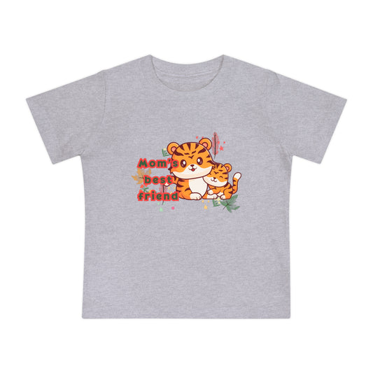 "Mom's Best Friend" Baby t-shirt