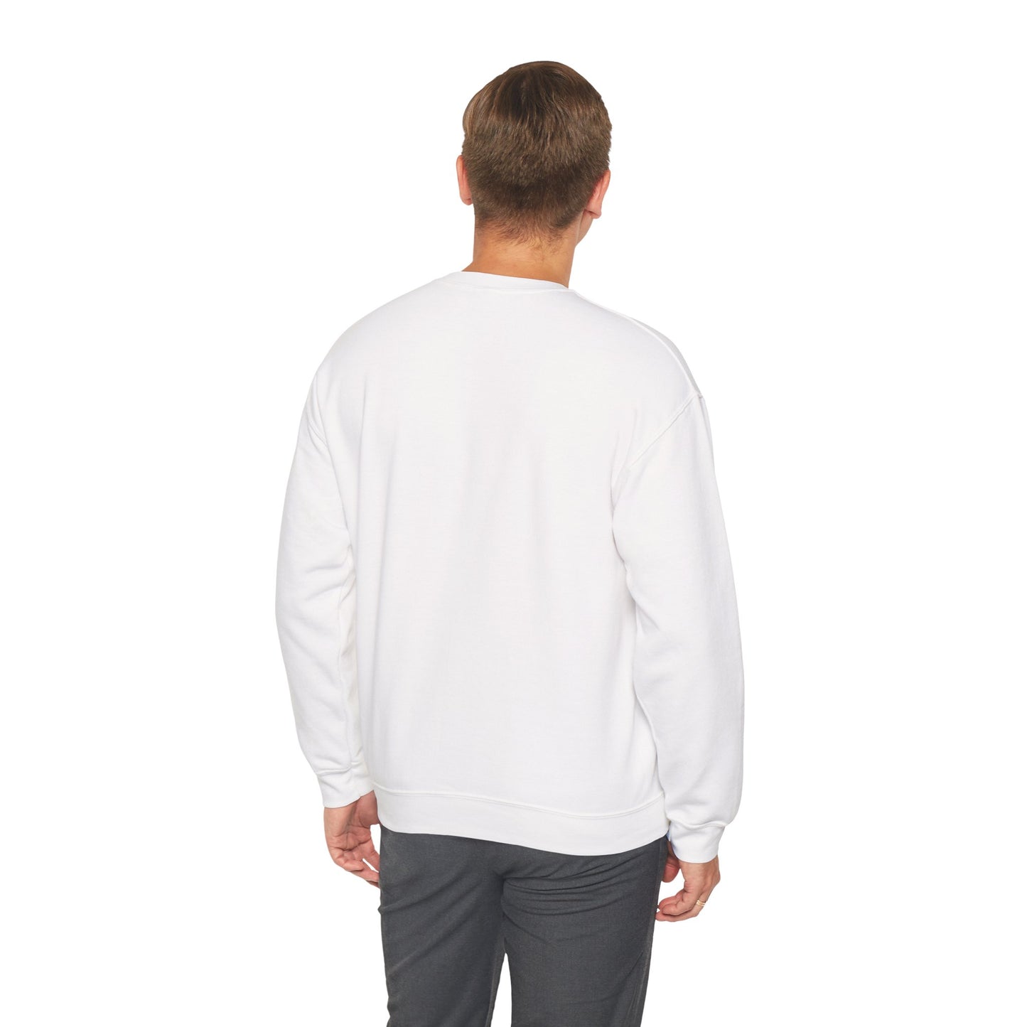 Green Floral Pray Crewneck Sweatshirt