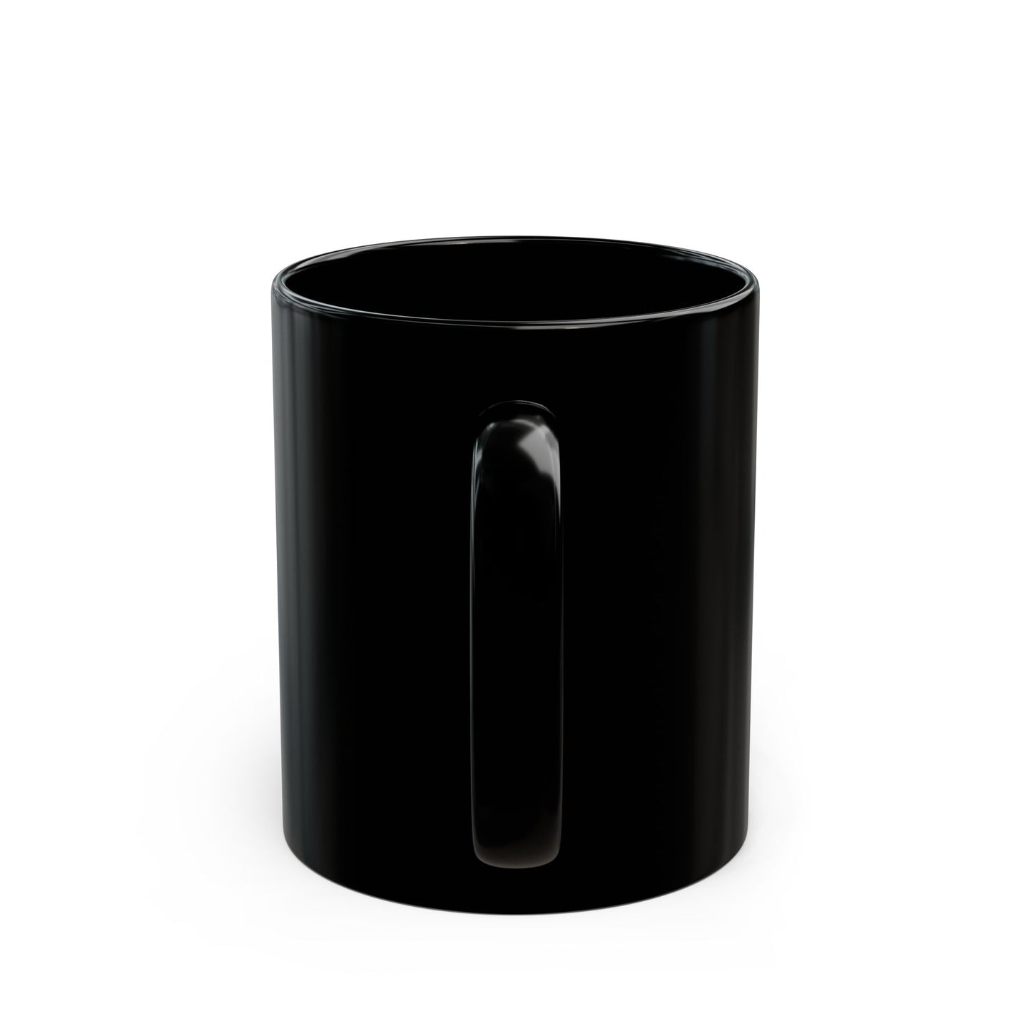 "God's timing is always right." Black Mug