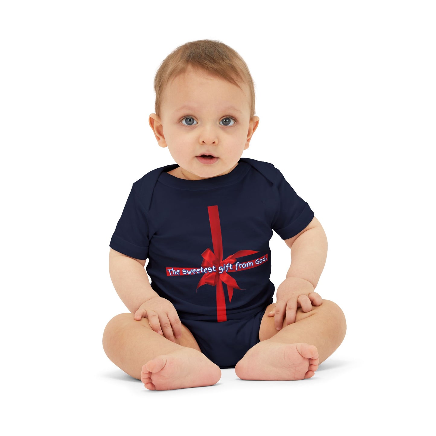 "The Sweetest Gift From God" Baby Onesie