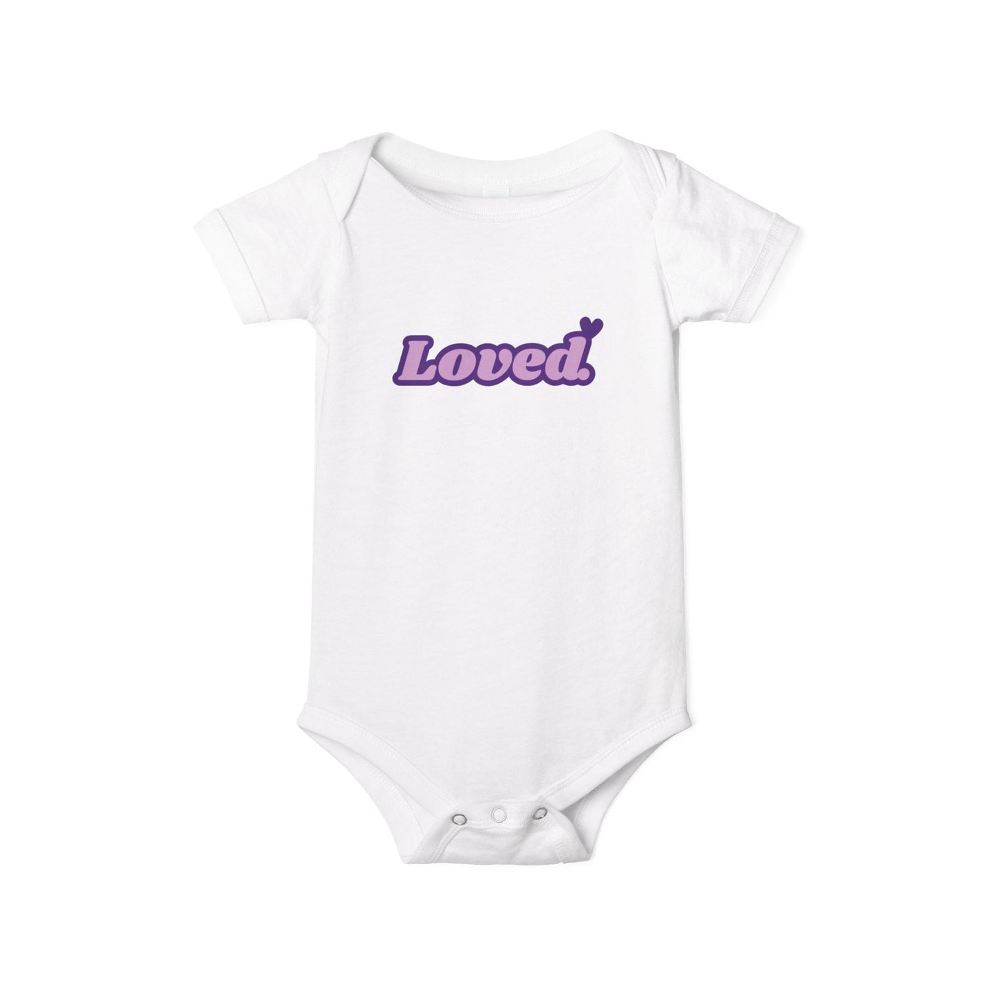"Loved" Baby Onesie