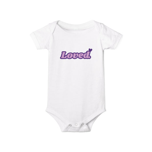 "Loved" Baby Onesie
