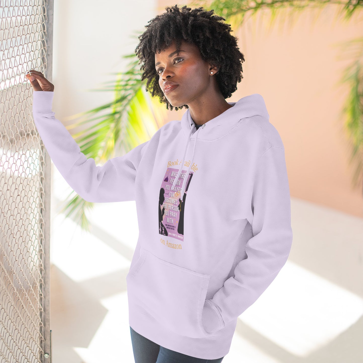 Romance Novel Walking Billboard Hoodie
